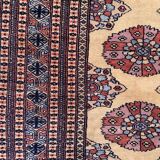Fine Vintage Pakistani Rug, 290x190 cm Turkoman Bokhara Large, Shabby