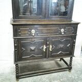 Napoleon III style two-part sideboard