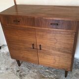 Two-door two-door vintage buffet two drawers
