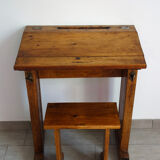 Architect's table and stool by Féret, France, 1890