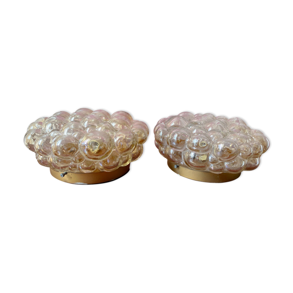 Lampe à bulles par Helena Tynell pour Glashütte