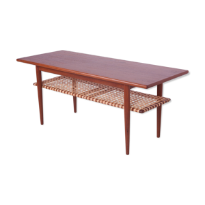 table basse en teck et