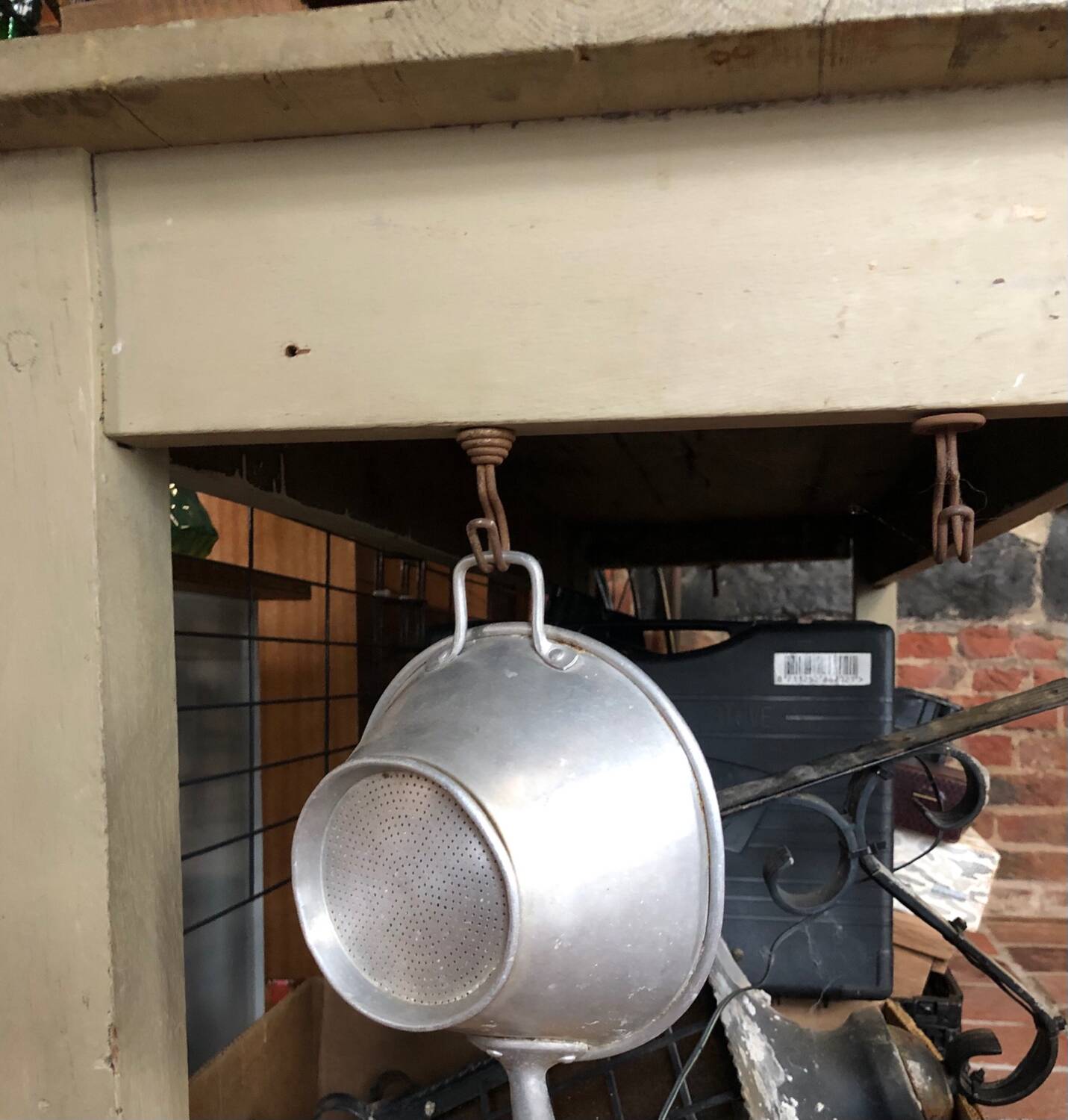 Antique kitchen table