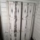 Pair of old shutters