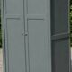 Renovated parisian wardrobe – kaki 4murs – antique wardrobe – country style