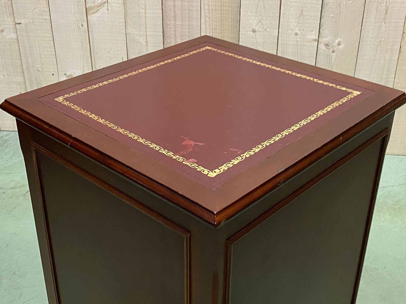 Mahogany filing cabinet 1950