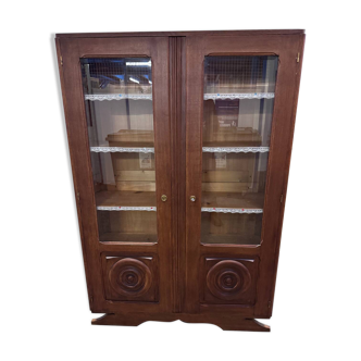 Art Deco display cabinet bookshelf
