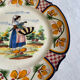 Hb Quimper plate