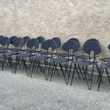 Set of 36 stackable chairs by Walter Leeman for Kusch & Co