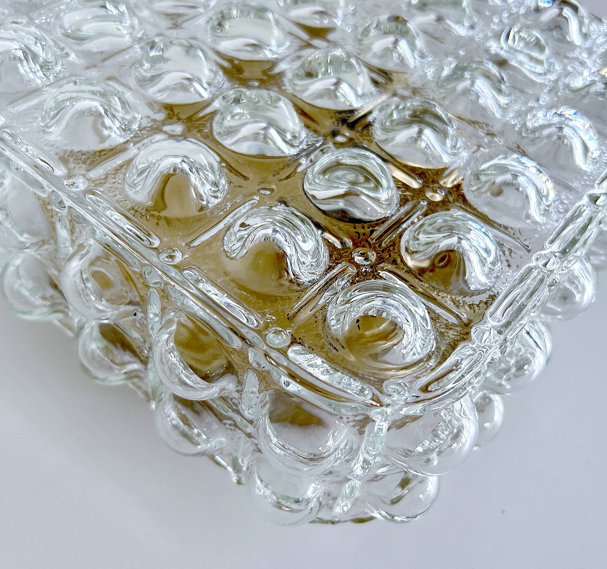 Vintage Glass Bubble Ceiling Light