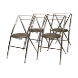 Yamakado, 4 Cinderella folding chairs, design 1987