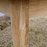 Solid oak farmhouse table 220 X 80 cm