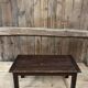 Table basse rectangulaire en bois massif