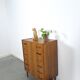 Mid-Century Deens Westergaards, Silkeborg palissander ladekast 6 lades