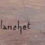 HSP Table Country Landscape by R. Planchet + frame