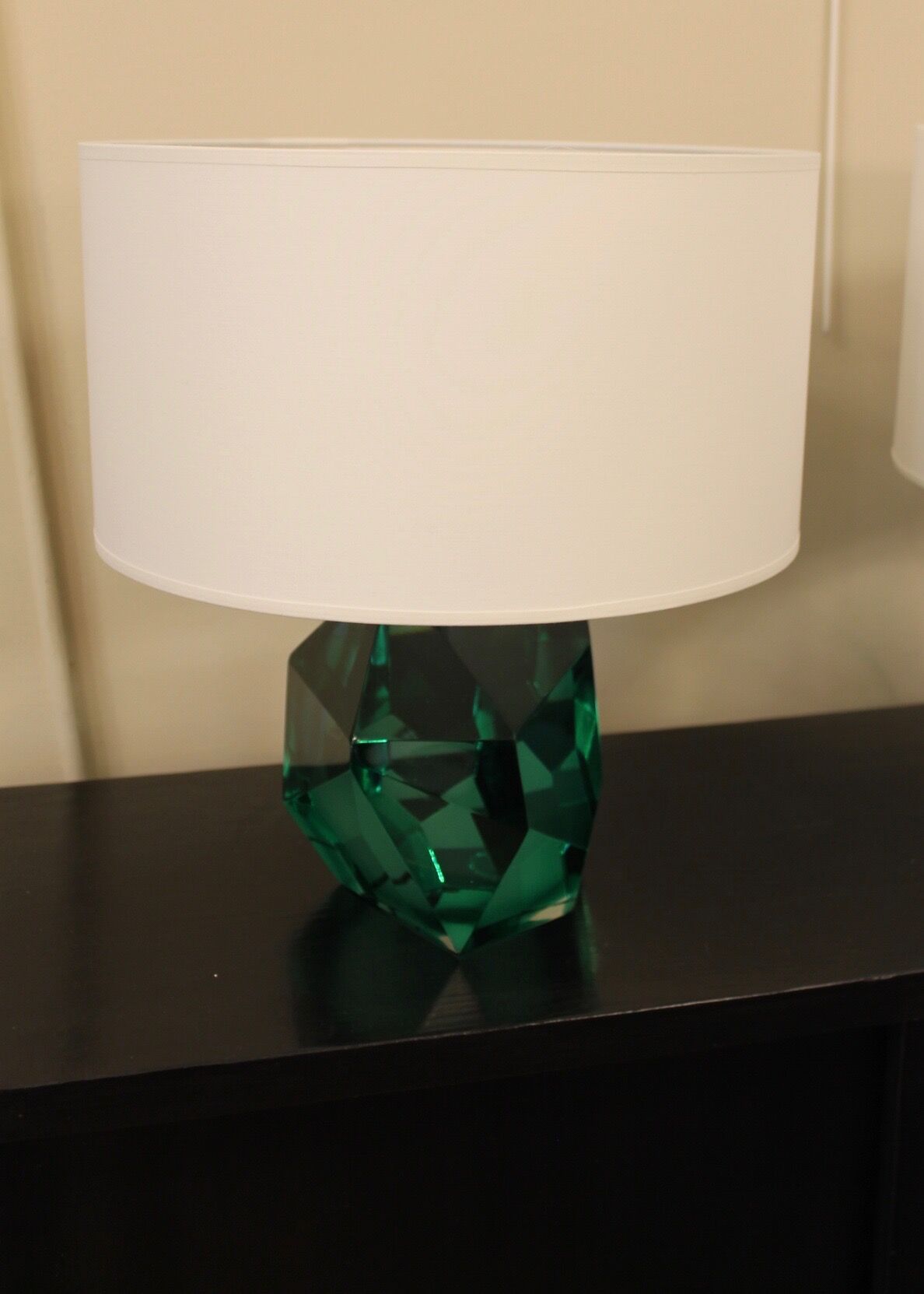 Pair of murano lamps, XX th