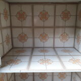 Showcase, vintage wall shelf