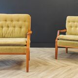Two mid century armchairs