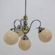 Art Deco Chandelier, 1930s, Restored