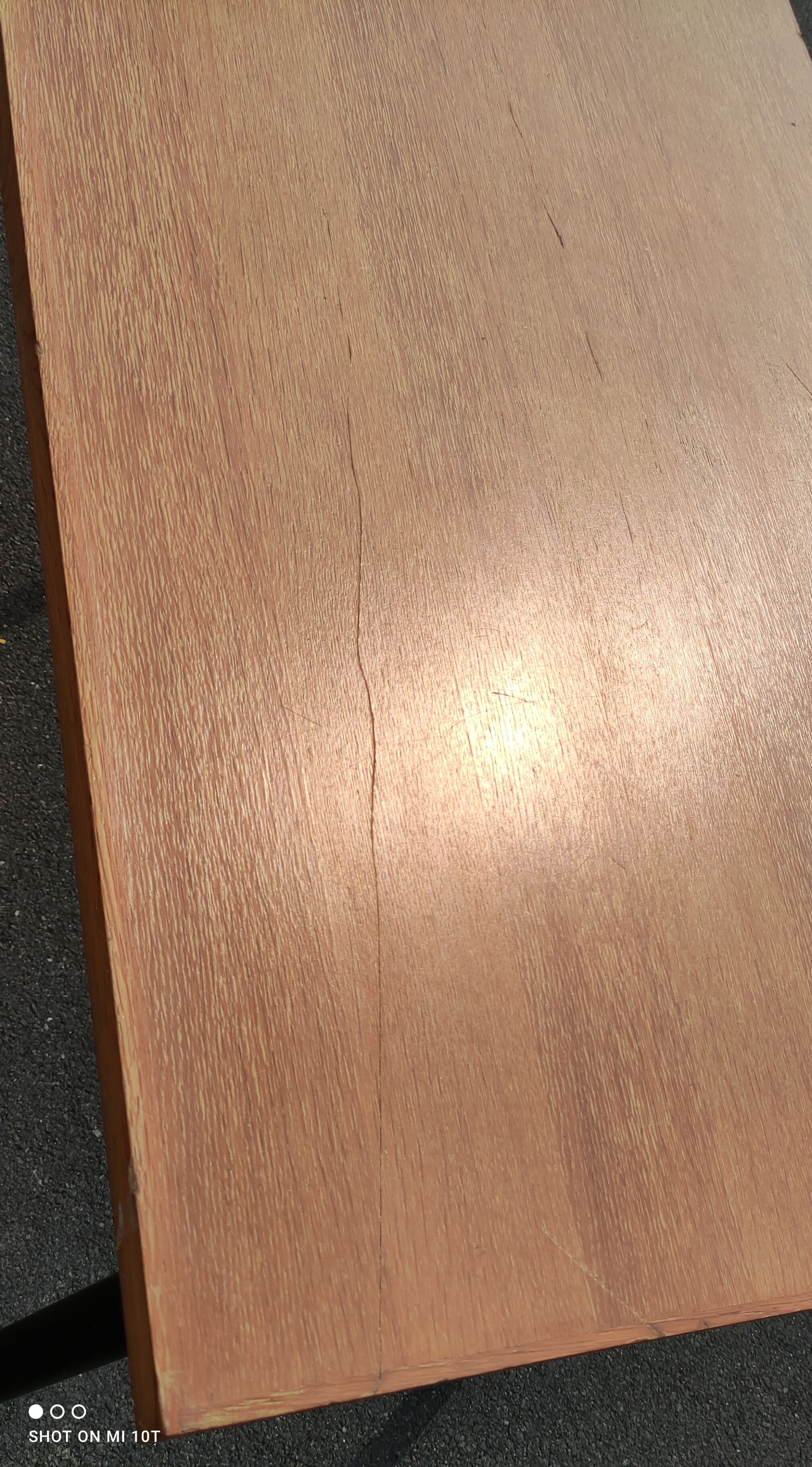 Vintage desk feet tube