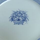 Round dish Sarreguemines Old Delft