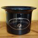 Navy blue ceramic refresher stamped