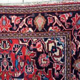 Ancient Persian Kashan carpet, handmade, 131 cm x 205 cm, 1920s.