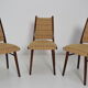 Mid-century set of Three Chairs by Ton,1960‘s.