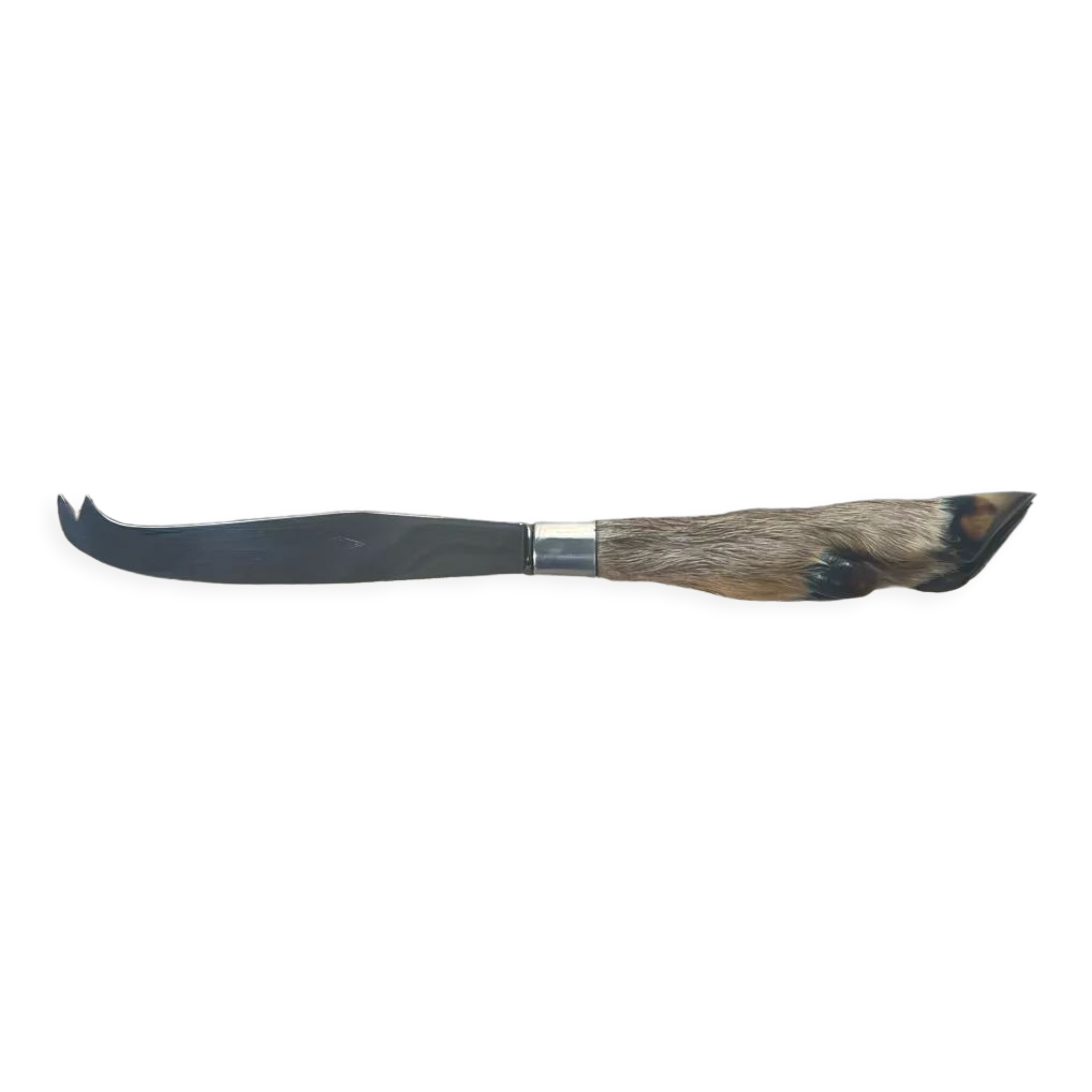Deer hoof cheese knife