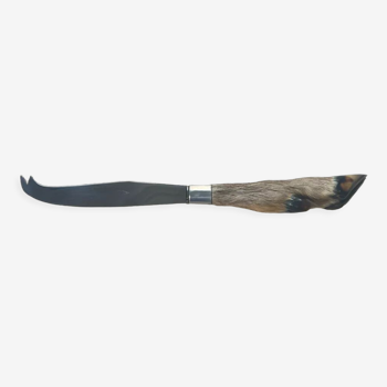 Deer hoof cheese knife