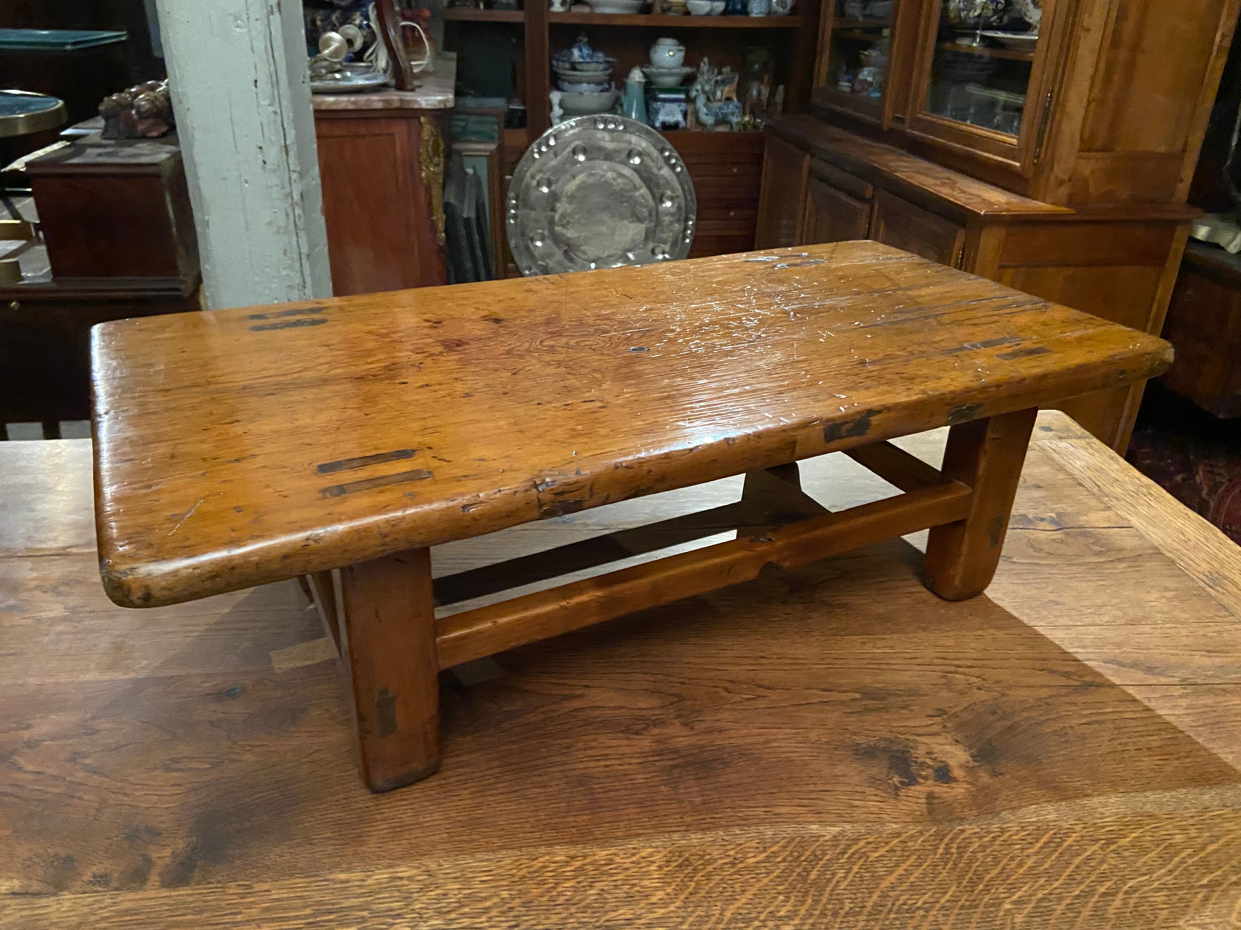 Tea table China, Japan nineteenth solid wood, Chabudai type