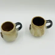 Duo de chopes en grès de Bouffioulx Guérin