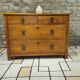 Solid walnut chest of drawers from the 1960s.