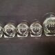 4 Rosenthal crystal whisky glasses + ice bucket + 2 shot glasses