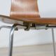 Model 3130 Dining Chairs by Arne Jacobsen for Fritz Hansen, 1970s, Set of 4
