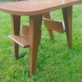 Scandinavian style magazine rack table