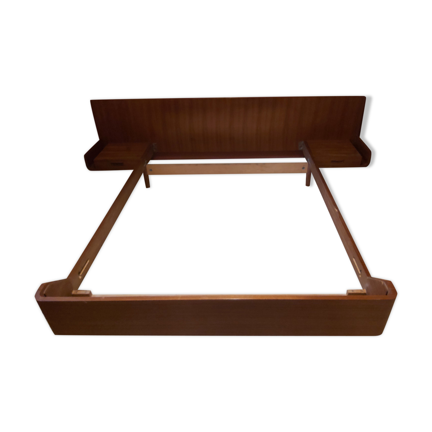 Scandinavian teak bed