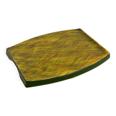 Dessous de plat St Clement céramique peint main vintage