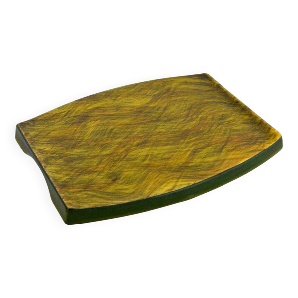 Dessous de plat St Clement céramique peint main vintage