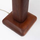Vintage Danish Teak Table Lamp, 1960s