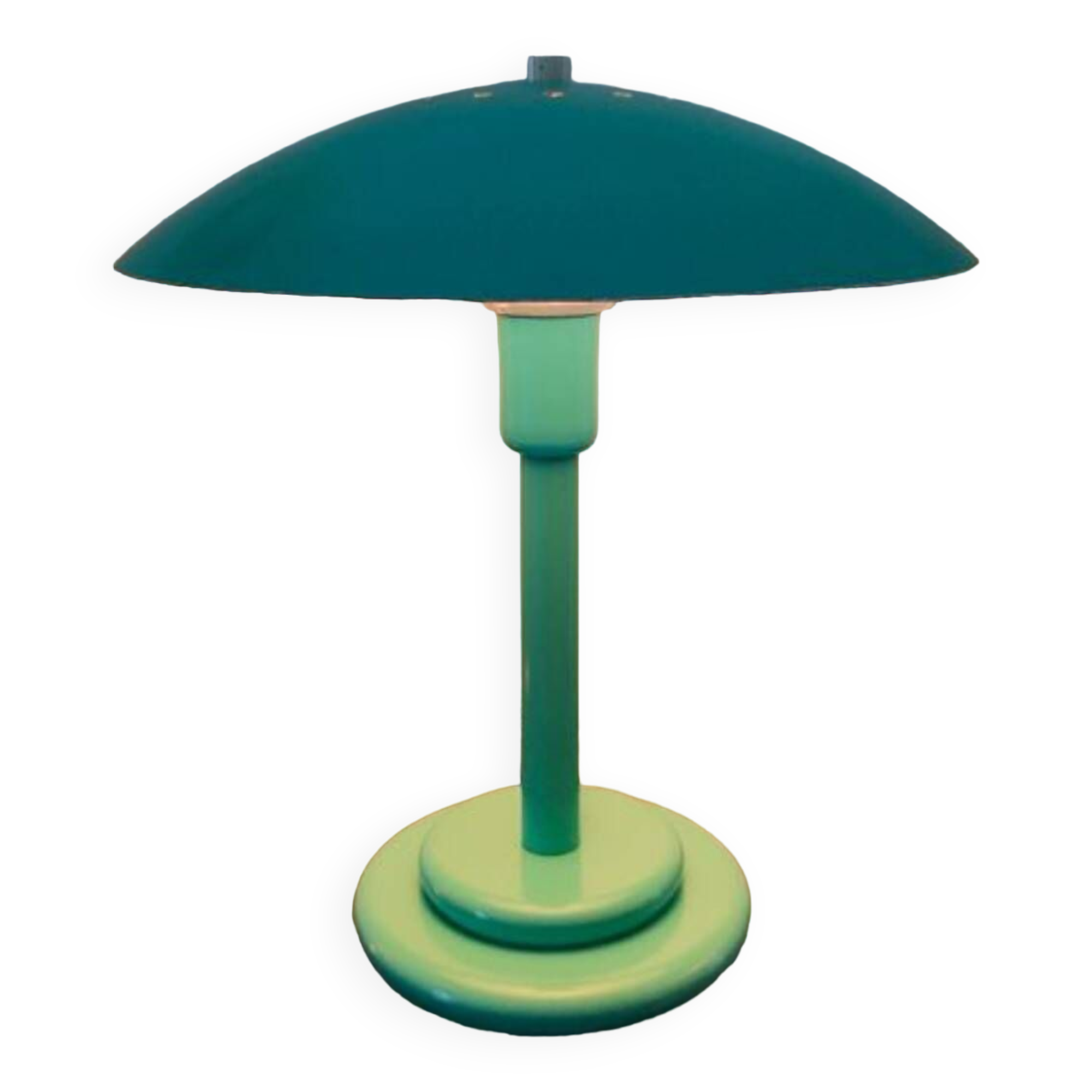 Lampe champignon aluminor 1980