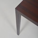 Danish wooden side table by Severin Hansen for Haslev, 1960s