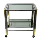 Vintage brass trolley, 1970s