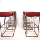 Ensemble de 6 tabourets de bar De Sede DS 218/55 par Paolo Piva, 2000