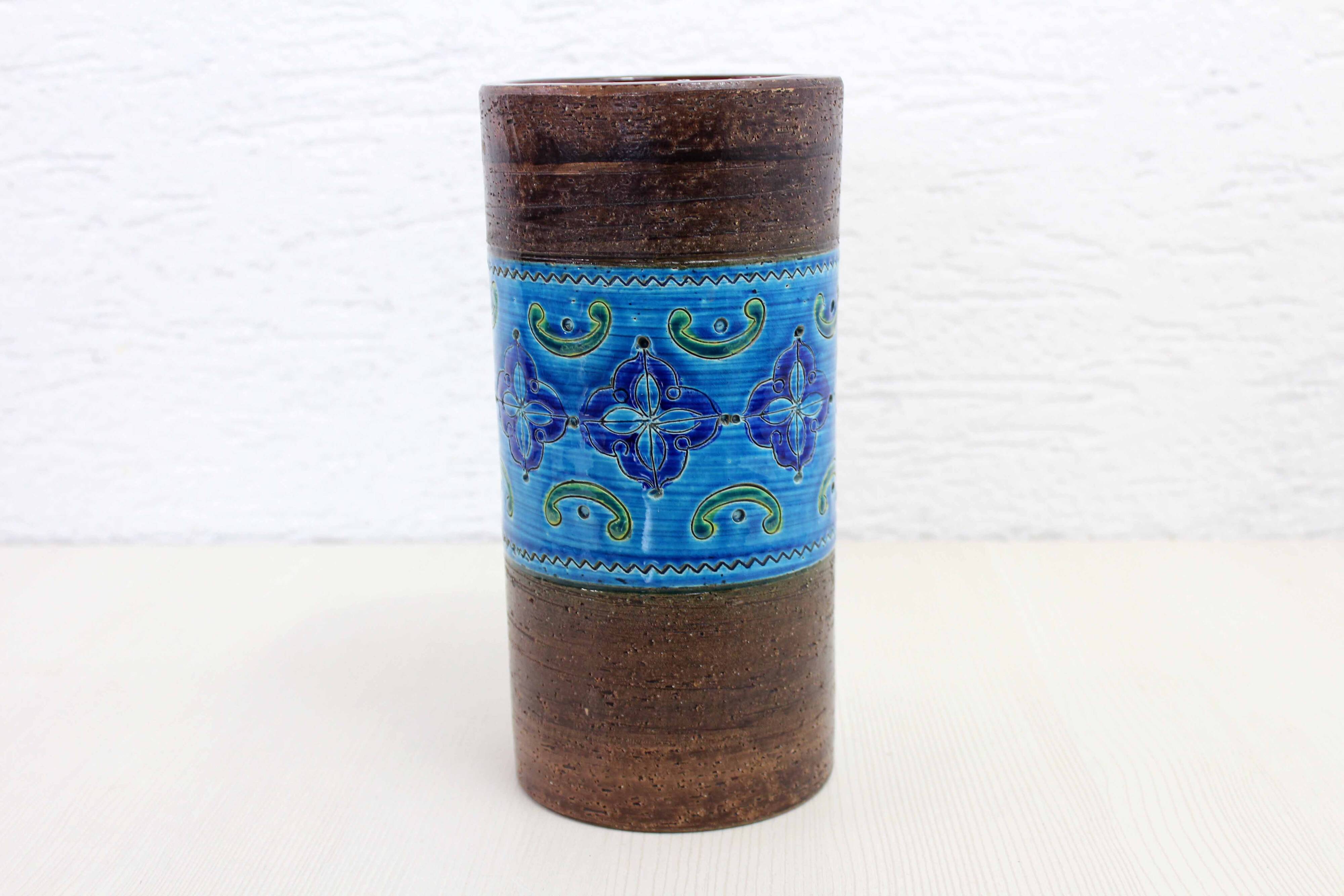Ceramic vase, Italy 1970