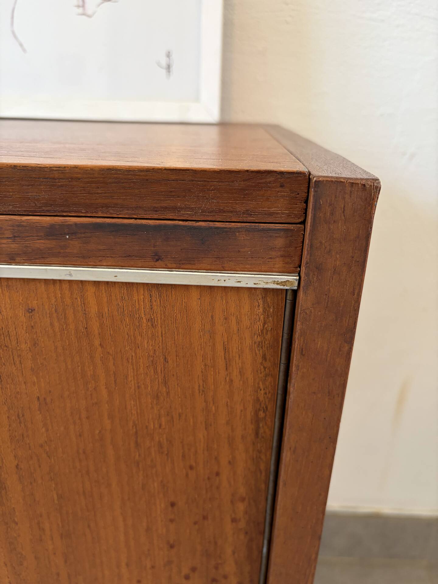 Enfilade scandinave en teck vintage
