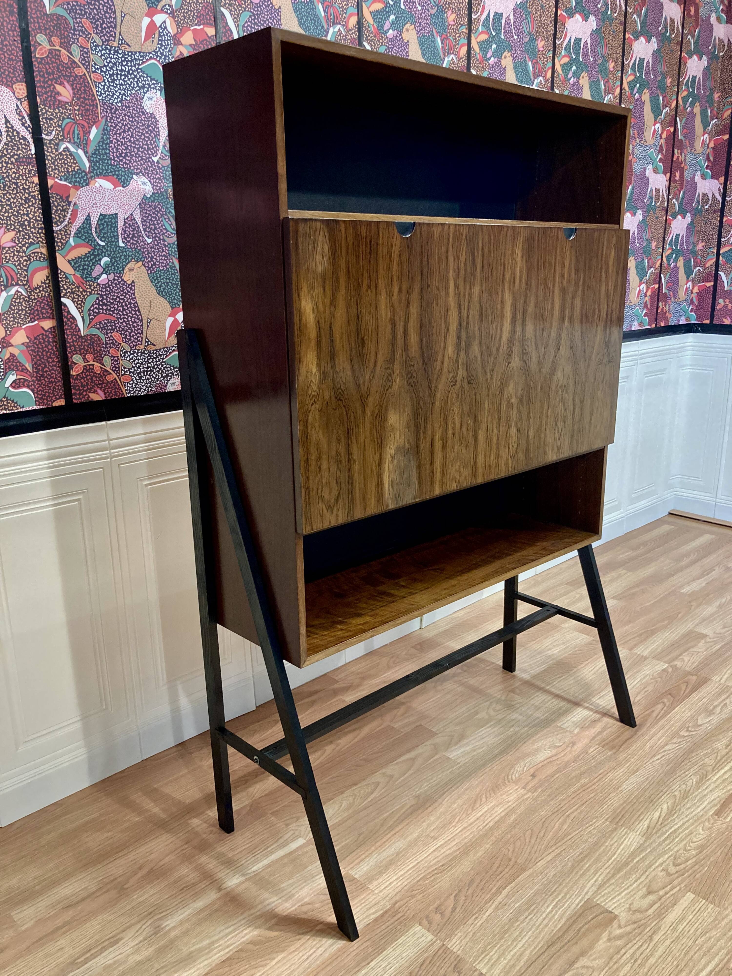 Rosewood desk scandinavian design 1950.