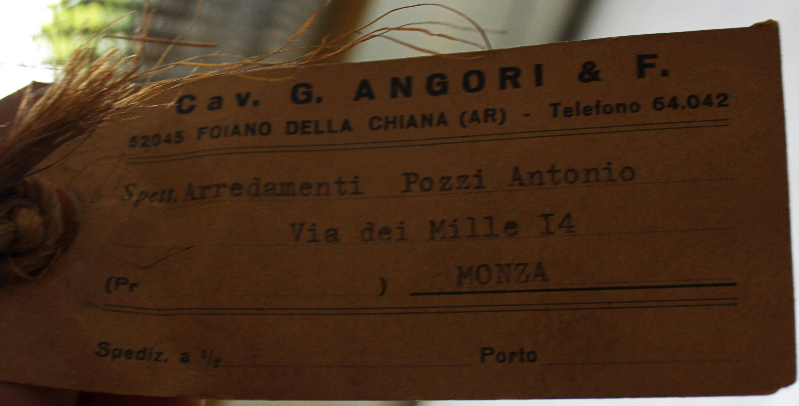 Wrought iron bed, Italy, 1960s.