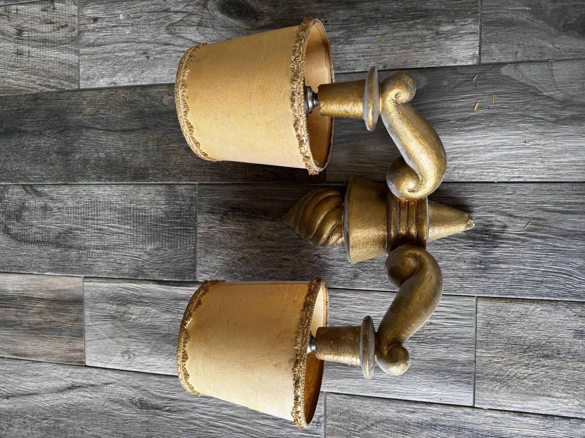 Original pair of Apllique Maison Arlus Paris France