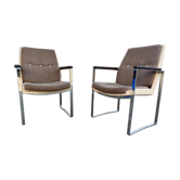Pair of vintage armchairs 1970